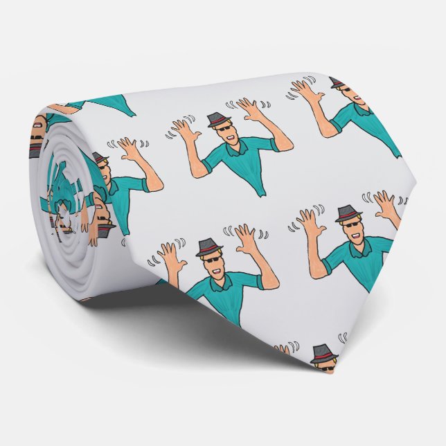 Jazz Hands Tie (Rolled)