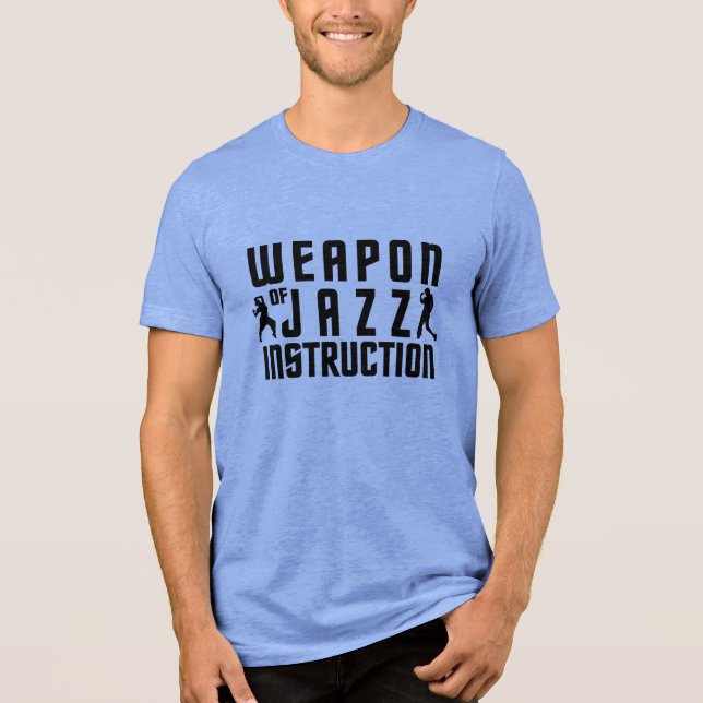 Jazz Instruction shirts – choose style, colour (Front)