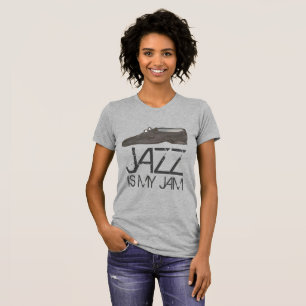 Jazz Is My Jam Black Dance Shoe Dancer Tee