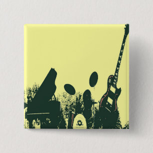 Jazz it Up/Band 2 Inch Square Button