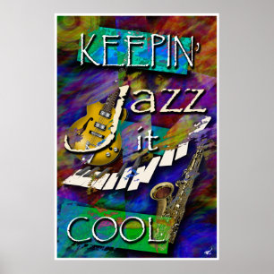 Jazz, Keepin it Cool Poster
