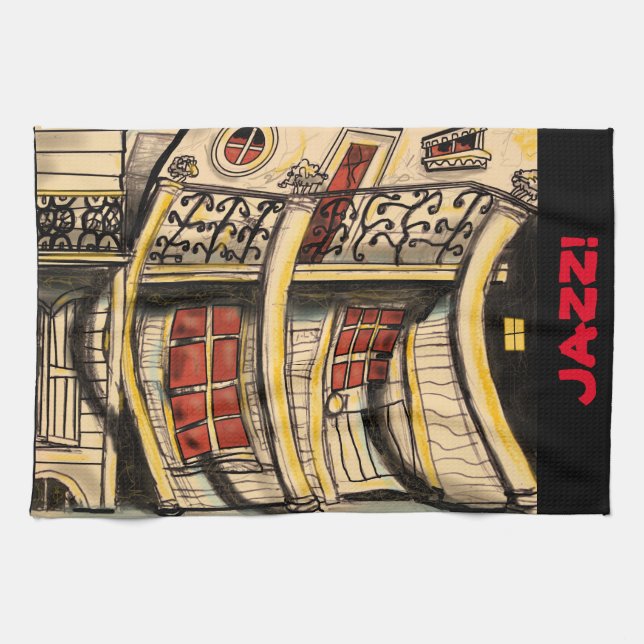JAZZ KITCHEN TOWEL (Horizontal)