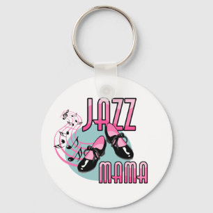 Jazz Mama Tap Dancing Keychain