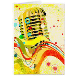 Jazz Microphone Poster