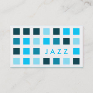 JAZZ (mod squares) Business Card
