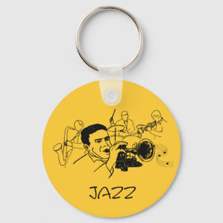 JAZZ musician design Keychain