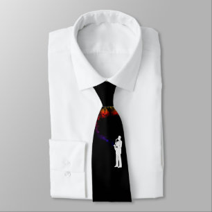 Jazz musician tie