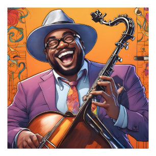 jazz musicians photo print