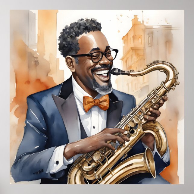 jazz musicians poster (Front)