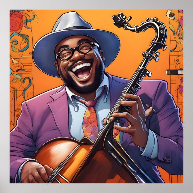 jazz musicians poster (Front)