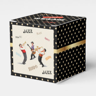 Jazz Musicians Retro Music Blues Vintage ART Paint Favor Box