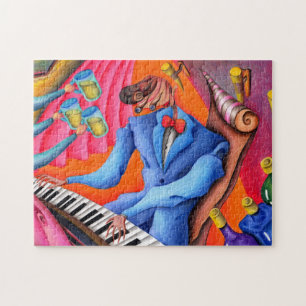 Jazz pianist jigsaw puzzle