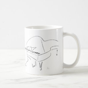 Jazz Piano Coffee Mug