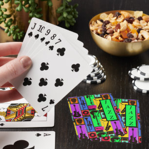 Jazz playing cards