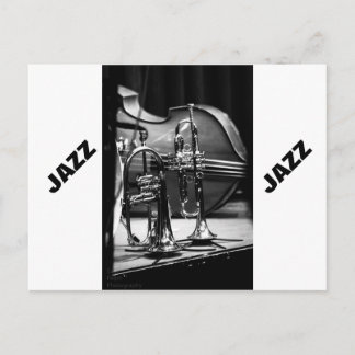 Jazz Postcard