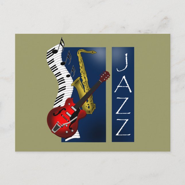 Jazz Postcard (Front)