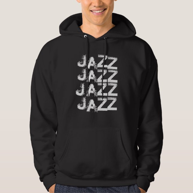Jazz Repeat logo  Hoodie (Front)
