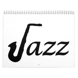 Jazz Saxophone Calendar