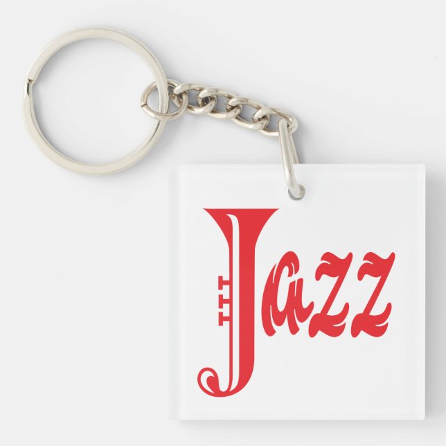 Jazz sign keychain (Front)