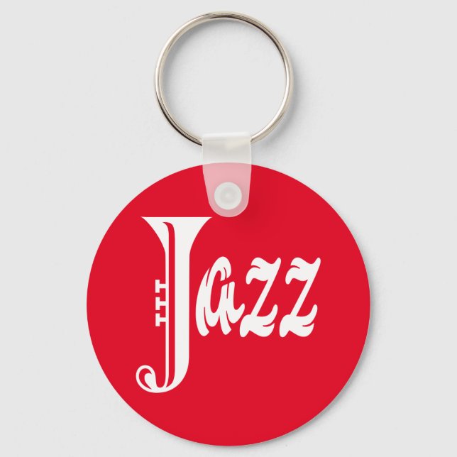 Jazz sign keychain (Front)