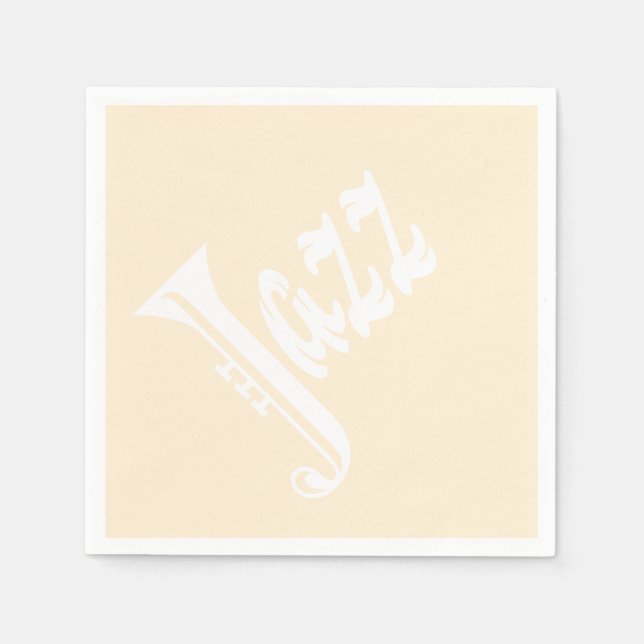 Jazz sign napkin (Front)