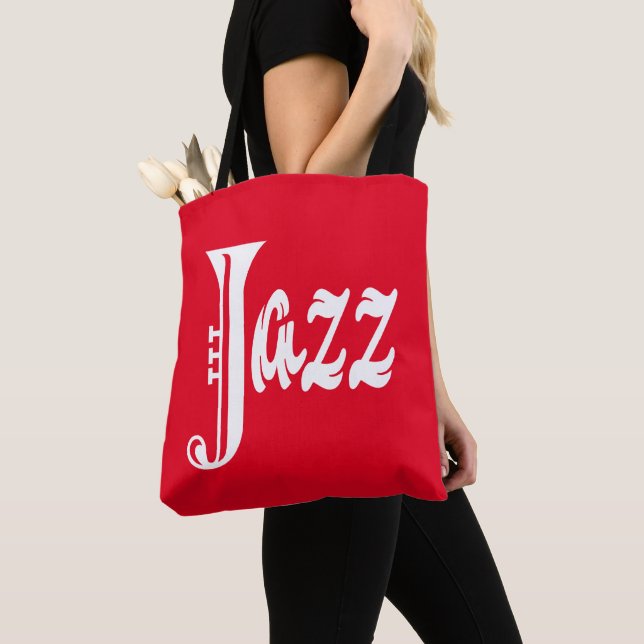 Jazz sign tote bag (Close Up)