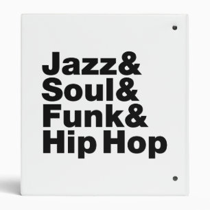 Jazz & Soul & Funk & Hip Hop Binder