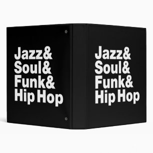 Jazz & Soul & Funk & Hip Hop Binder