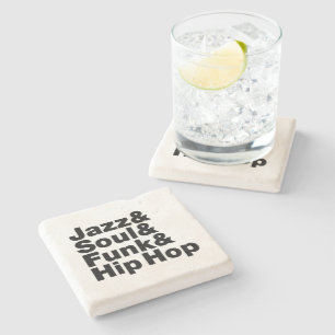 Jazz & Soul & Funk & Hip Hop Stone Coaster