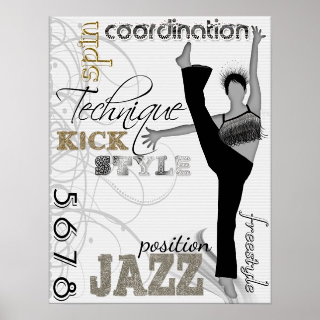 Jazz Technique Poster (Front)