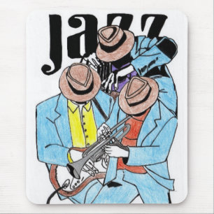 jazz three mouse pad