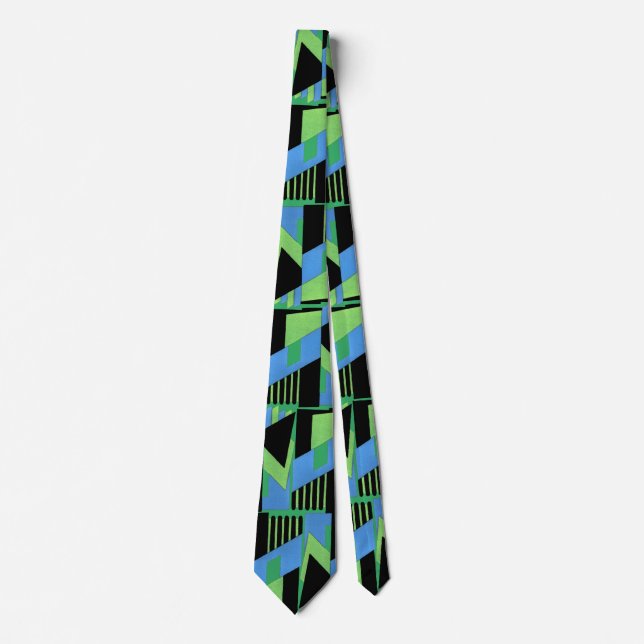 Jazz Tie - Art Deco 20's (Front)