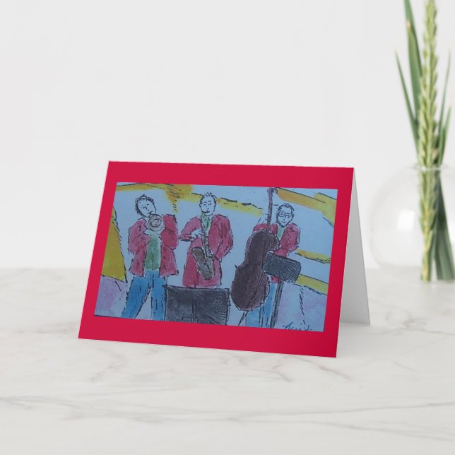 jazz trio card (Front)