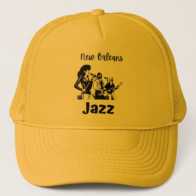 Jazz Trucker Hat (Front)