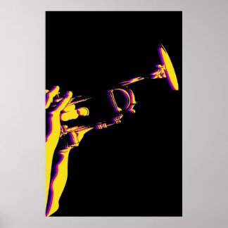 Jazz Trumpet Poster