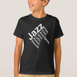 Jazz Typography T-Shirt