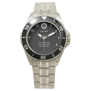 Jazz Watch- mens black dial  Watch