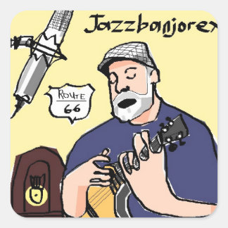 Jazzbanjorex Sticker