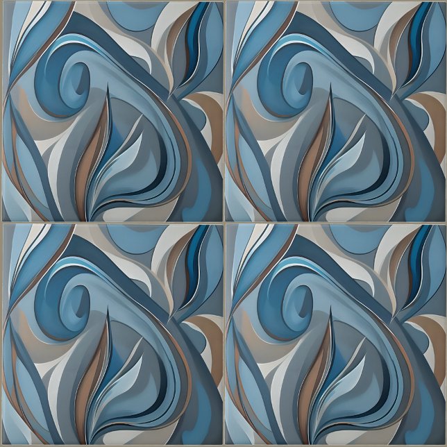 Jazzy Ceramic Tile (Jazzy Ceramic Tile-Four Squared View
)