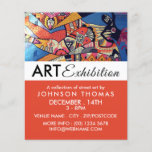 Jazzy Graffiti Art, Artist Exhibition Advertising Flyer<br><div class="desc">Jazzy Graffiti Art,  Artist Exhibition Advertising Flyer by The Business Card Store.</div>