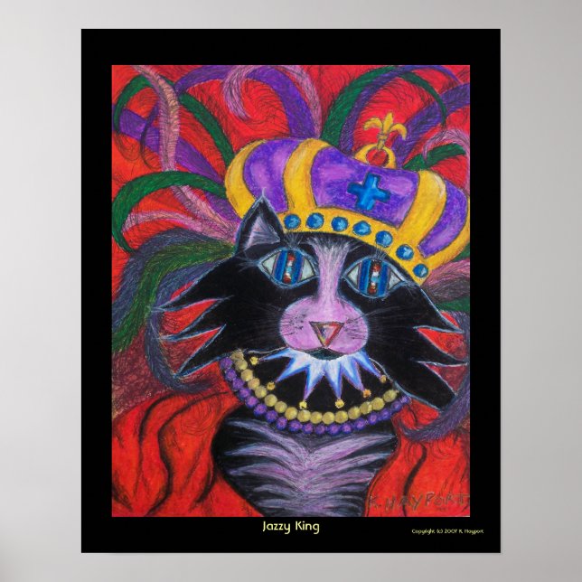 Jazzy King Poster (Front)