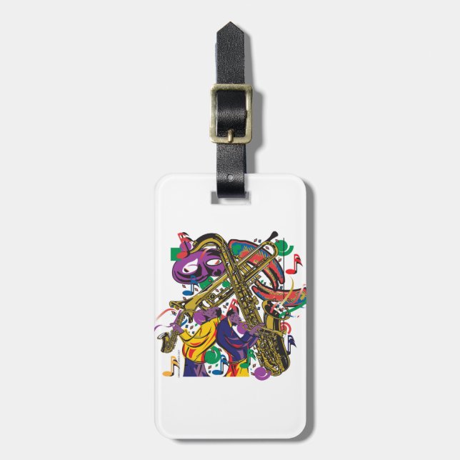 JAZZy Luggage Tag (Front Vertical)