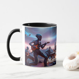Jazzy's Morning Caffeine Personalized Customizable Mug