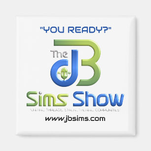 "JB Sims Show Unity Magnet - Inspirational Fridge 