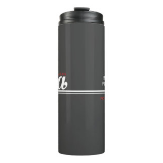 JBHS VMA Black with White Logo Customizable Thermal Tumbler