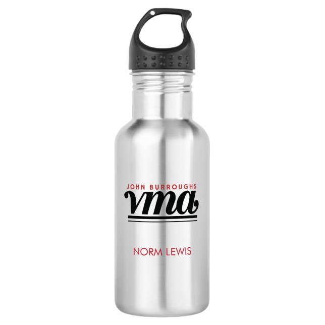 JBHS VMA Bouteille d'eau personnalisée avec année (Devant)