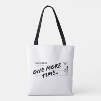 JBHS VMA "One More Time" Repeat Fermata Funny Tote Bag