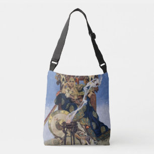 JC Leyendecker Queen Maeve Celtic Warrior Crossbody Bag