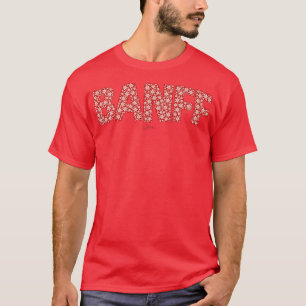 JCombs Banff, Canada, Snowflakes T-Shirt