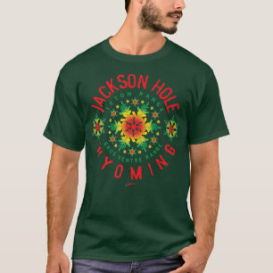 JCombs Jackson Hole, Wyoming, Snow Holiday  T-Shirt